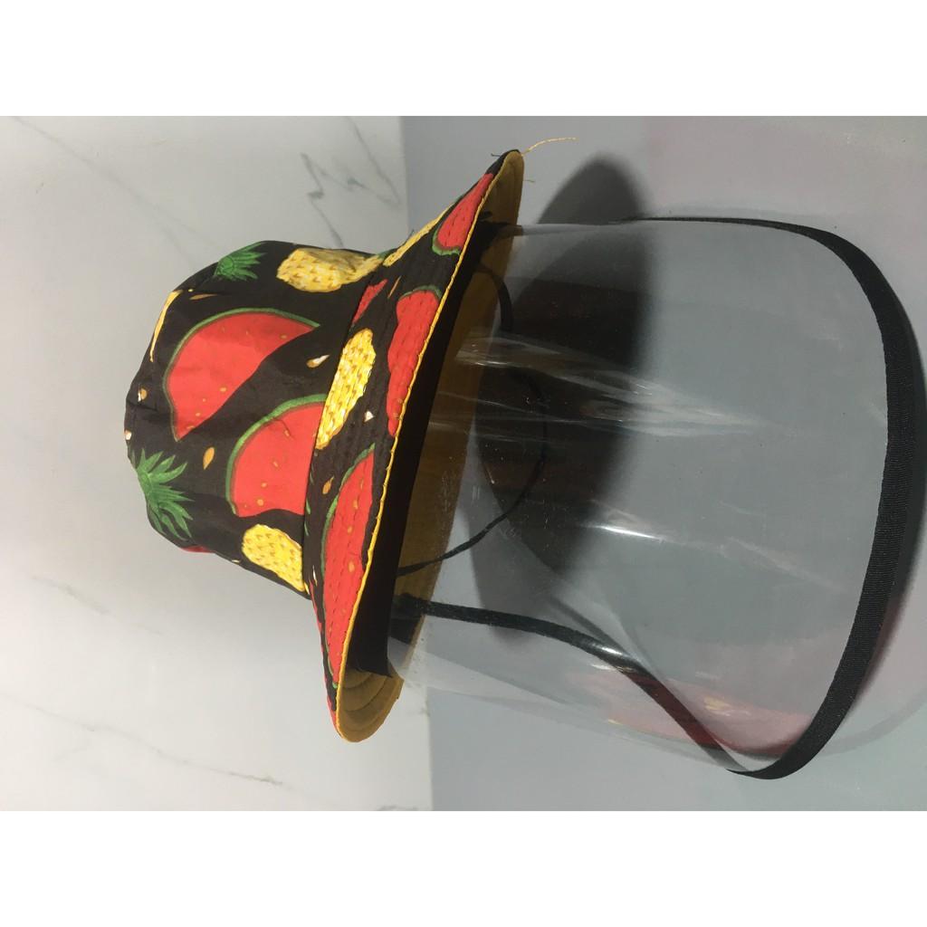 Mũ Nón chống bụi có kính bảo hộ, kính đi đường, kính che bụi có thể tháo rời kính,người lớn