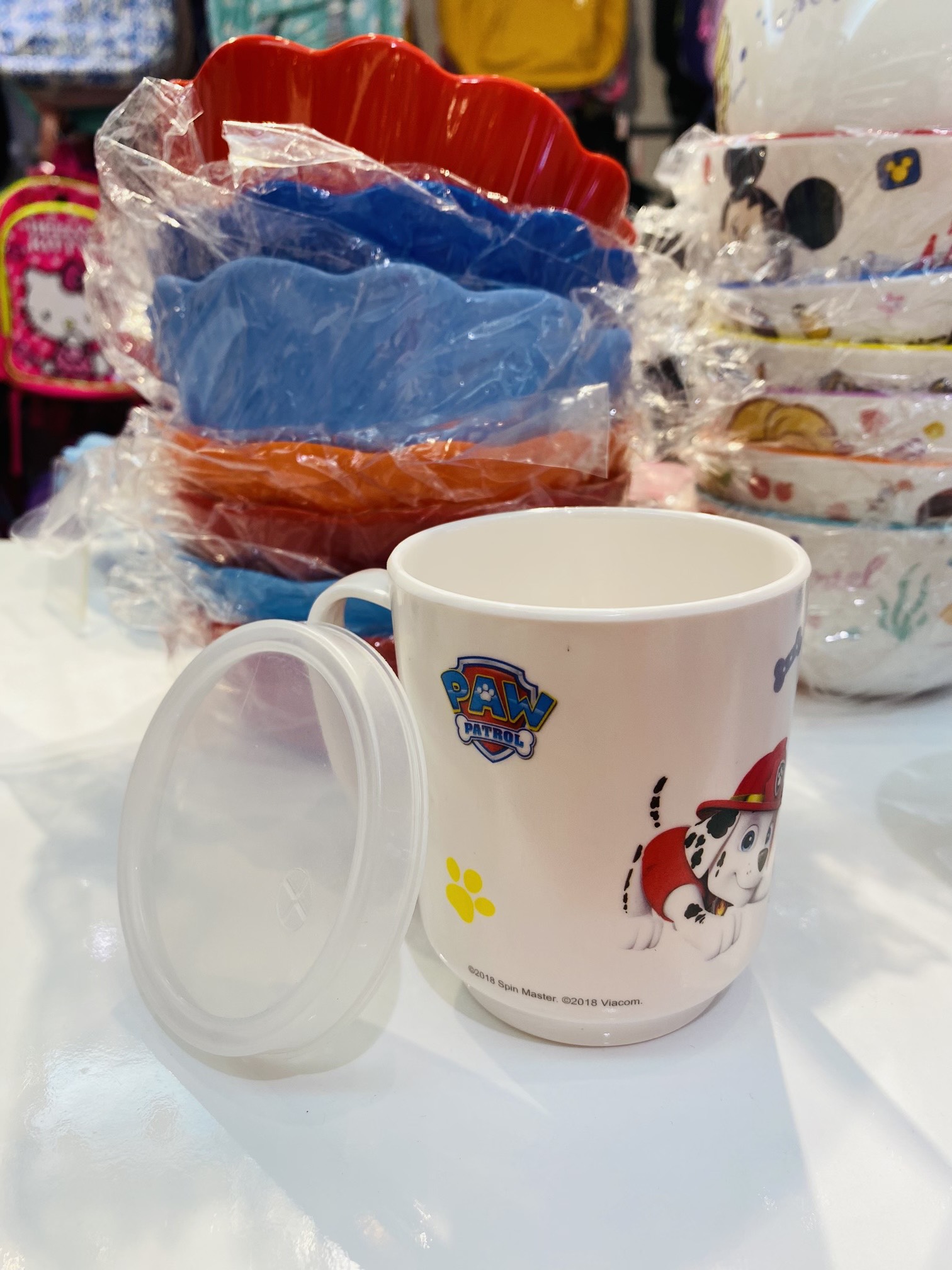 Set chén + muỗng hình chó cứu hộ Dog Paw Patrol cho các bé ăn uống - SO1617789