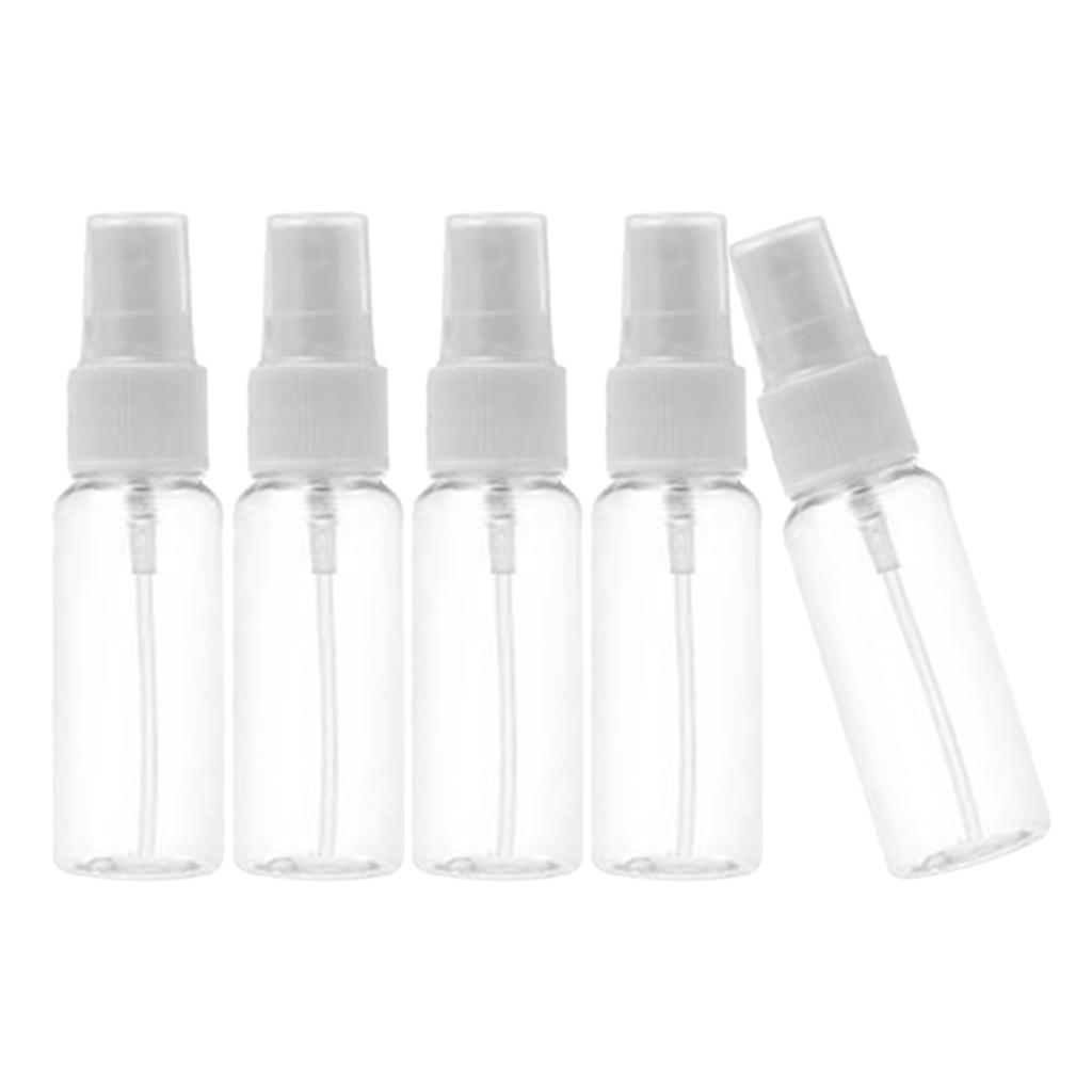 10PCS 30ml 50ml Mini Transparent Plastic Makeup Cosmetic Atomizer Bottles Pump