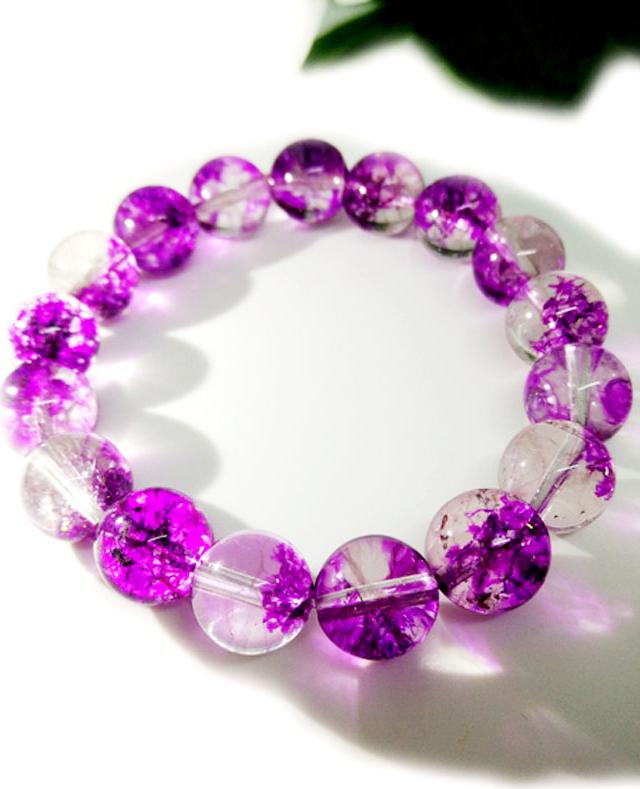 Vòng Tay Phong Thủy Ưu Linh Tím Kim Tiền Jewelry - Hợp Mệnh Hỏa, Mệnh  Thổ- Gia Tăng Vượng Khí
