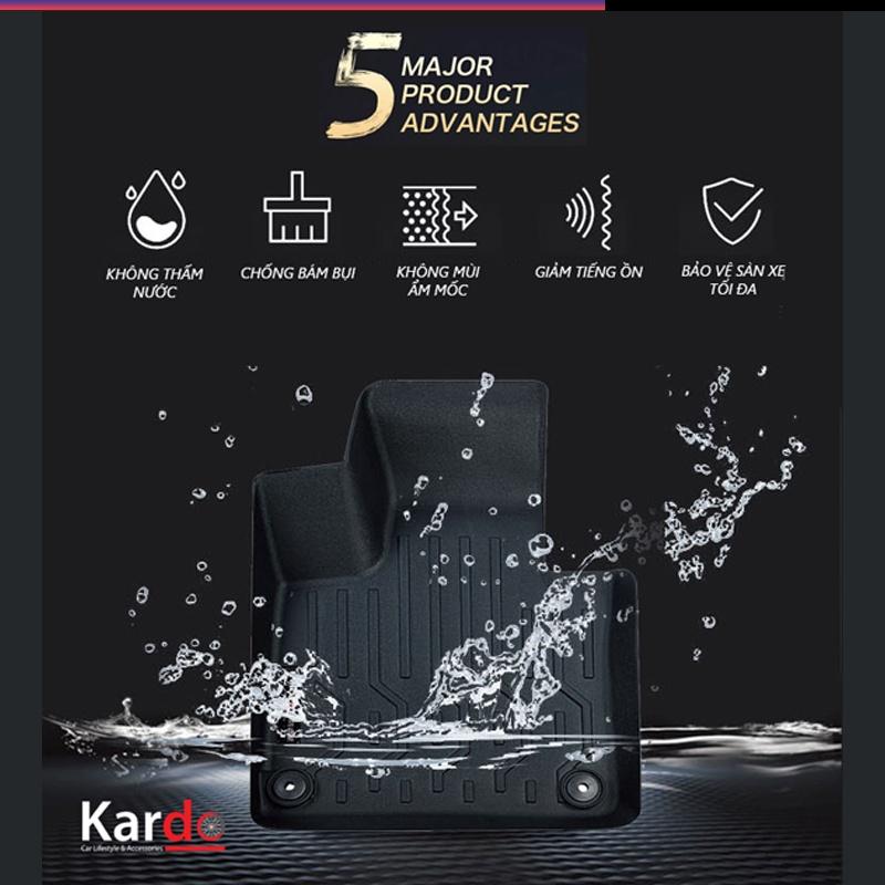 Hình ảnh Thảm lót sàn KARDO cho Toyota Fortuner (2017 - 2022+)