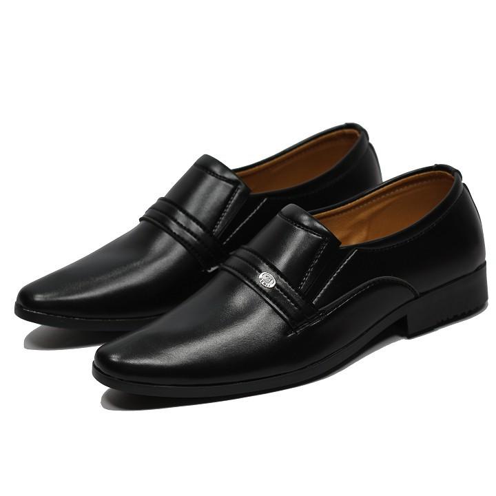 Giày tây nam công sở da mềm đế khâu size 38 đên 44 đế cao 4 cm