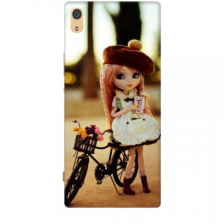 Ốp lưng dành cho điện thoại SONY XA1 ULTRA Baby anh Bicycle Mẫu 1