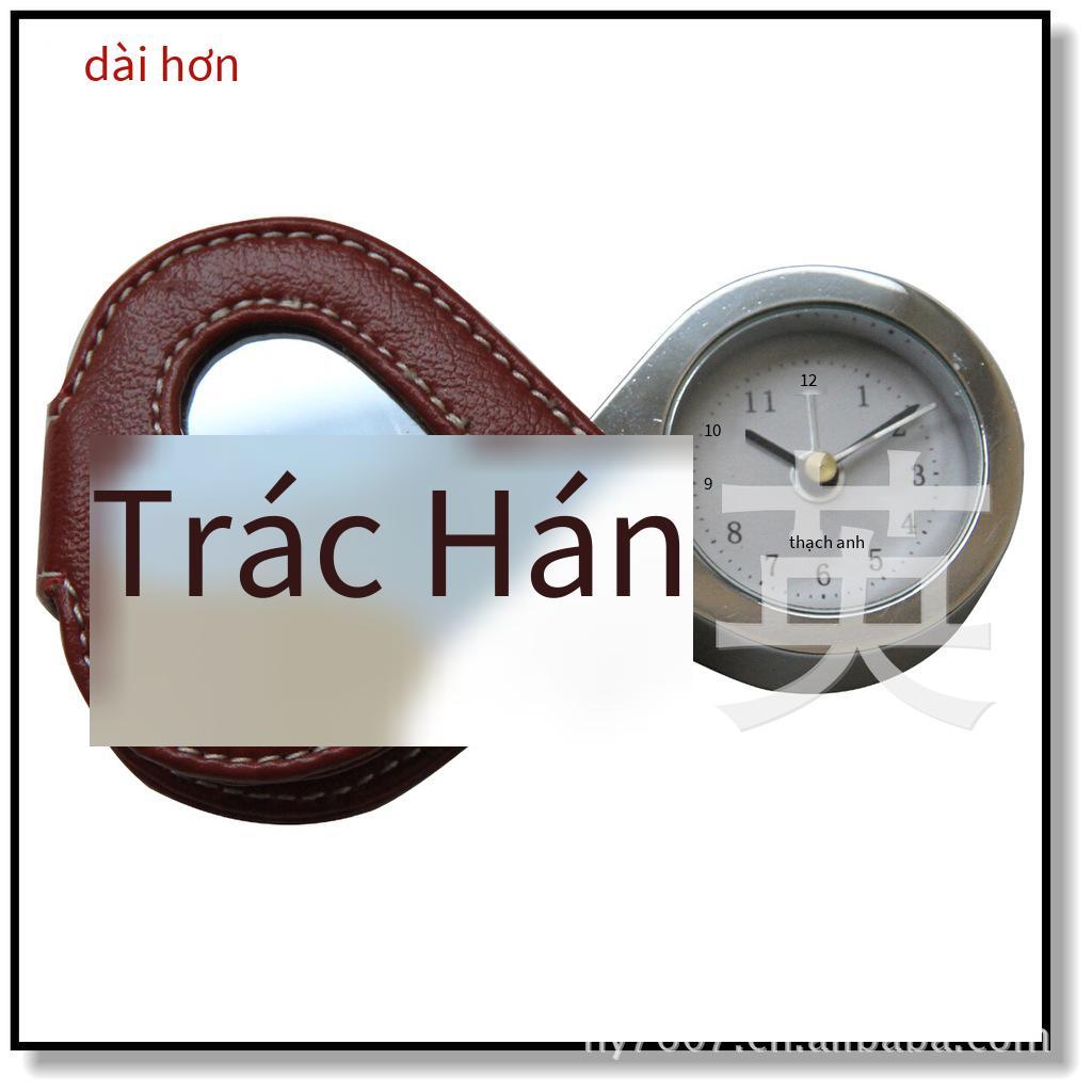 Ưu đãi đặc biệt đồng hồ gương đồng hồ gương Đồng hồ PU sinh viên đồng hồ báo thức nhỏ
