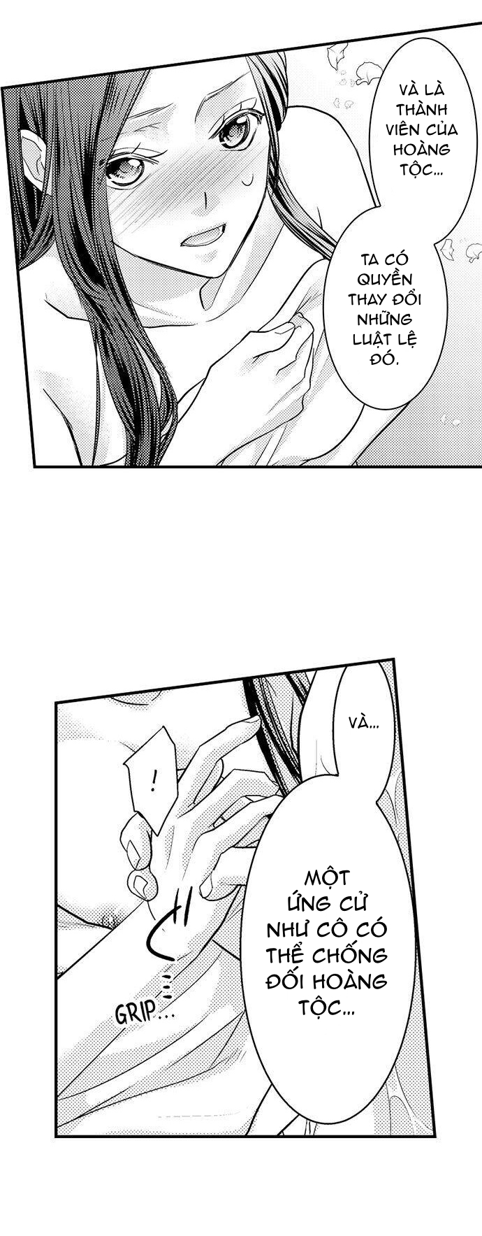 chuyển sinh vào thế giới khác ~ nếu muốn trở thành nữ hoàng hãy tìm cách để được hoàng đế sủng ái vào ban đêm chapter 5.1 5