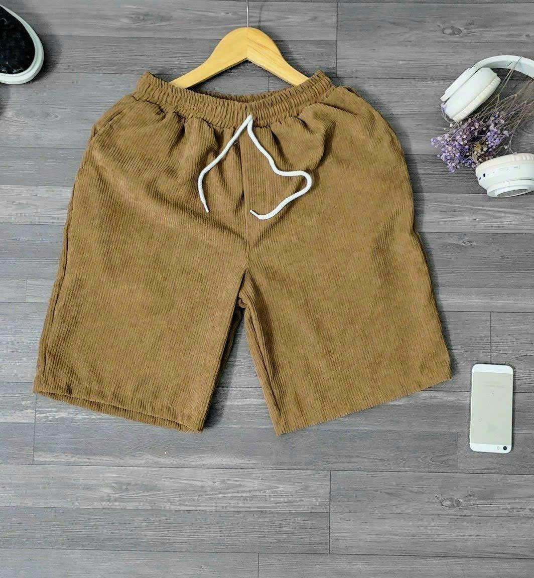 Quần Short Nam Ngắn Mặc Mát Mẻ Phối Theo Phong Cách Mẫu Mới Chất Liệu Vải Nhung Siêu Đẹp Hàng Hot Trend HTM FASHION