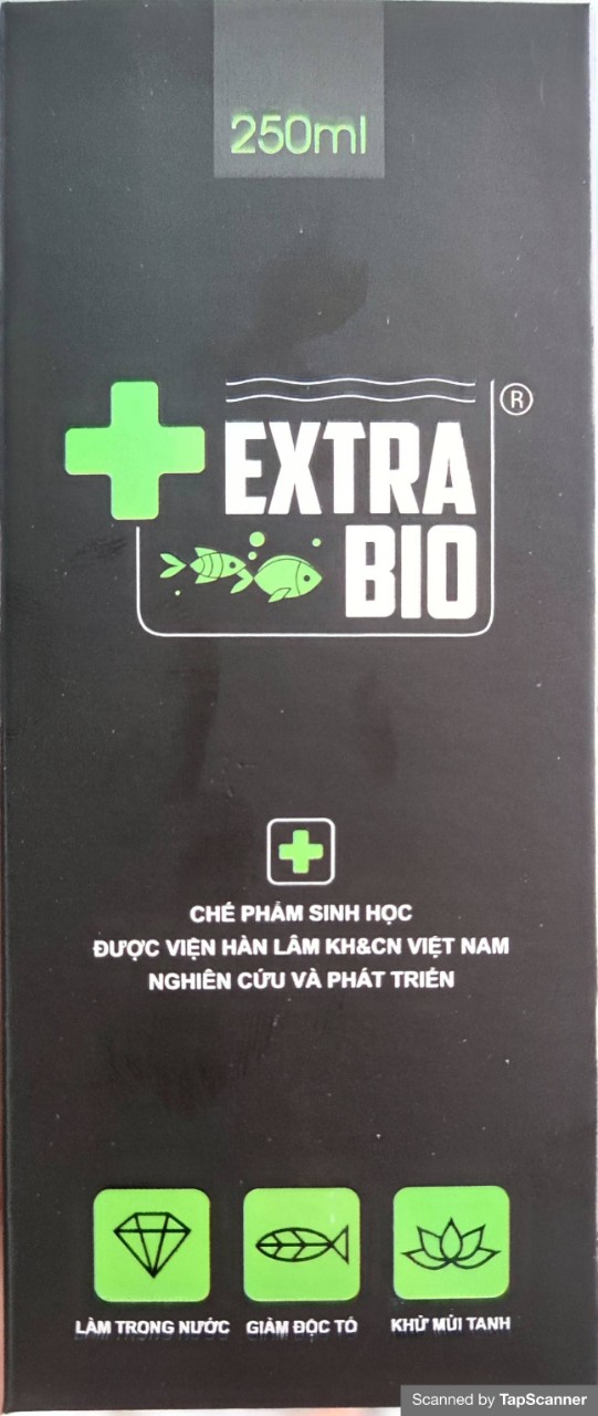 Extra Bio 250ml Extrabio vi sinh tươi cho lọc hồ thủy sinh cá cảnh