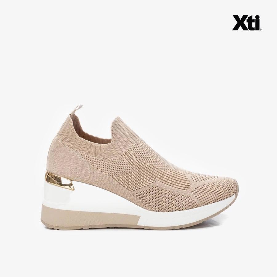 Giày Sneakers Nữ XTI Nude Textile Ladies Shoes