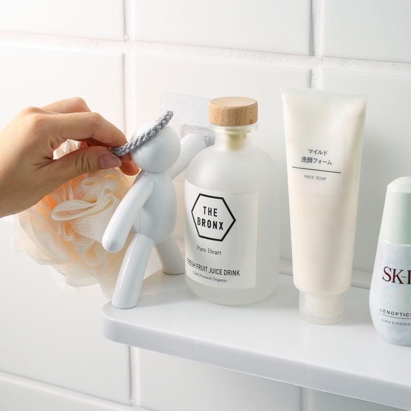 Giá Đựng Đồ Gắn Tường Không Cần Khoan Tiện Dụng Cho Nhà Tắm