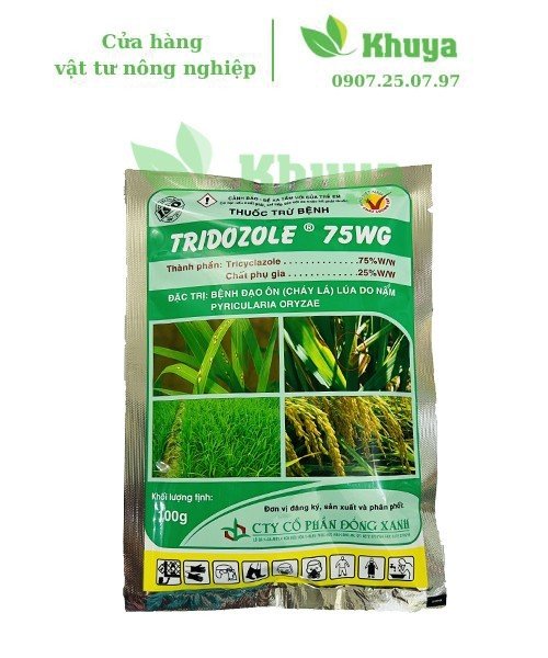 Thuốc trừ bệnh Tridozole 75WG 100gr Cốm Đạo ôn