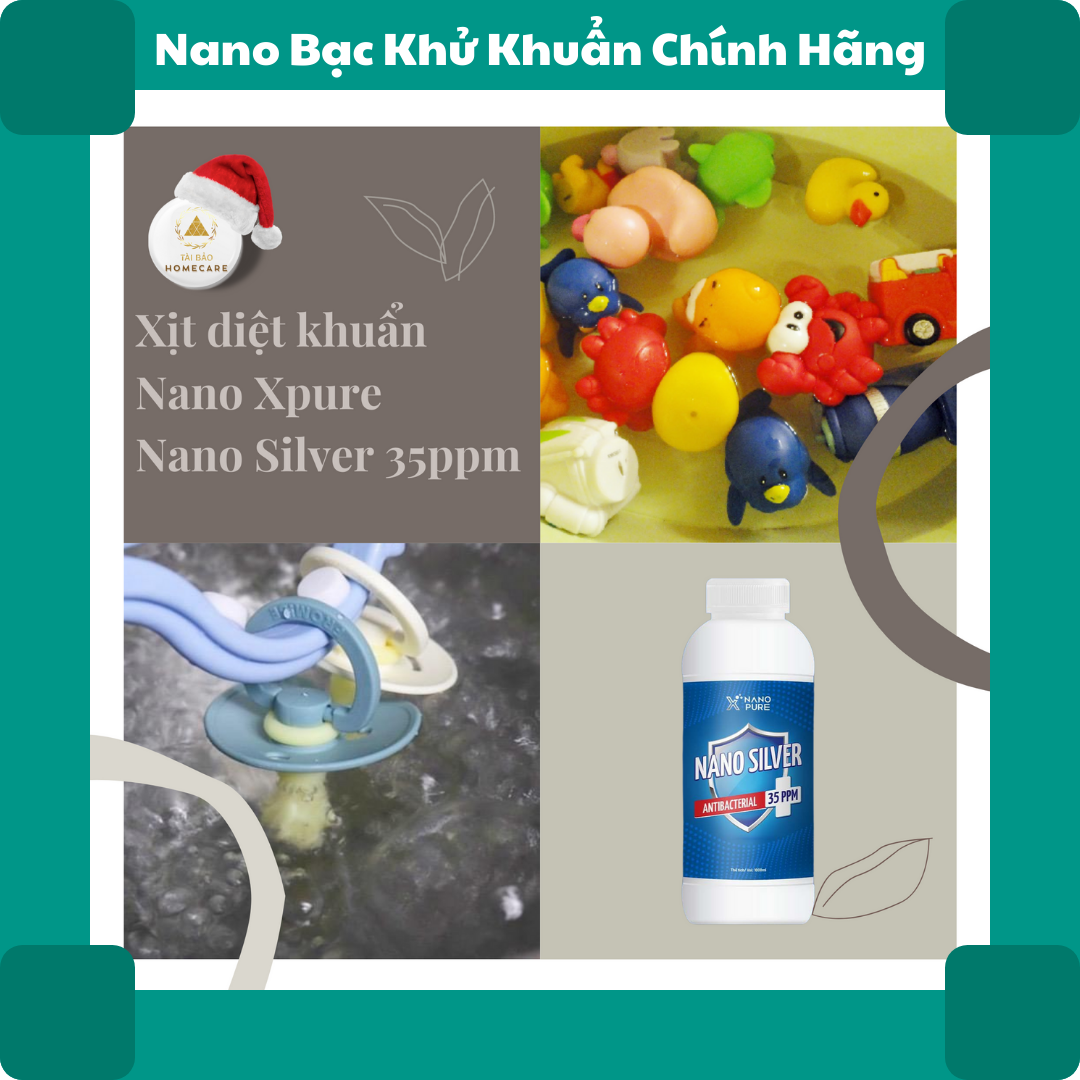 Dung dịch Nano Xpure Nano Silver 35ppm 1L