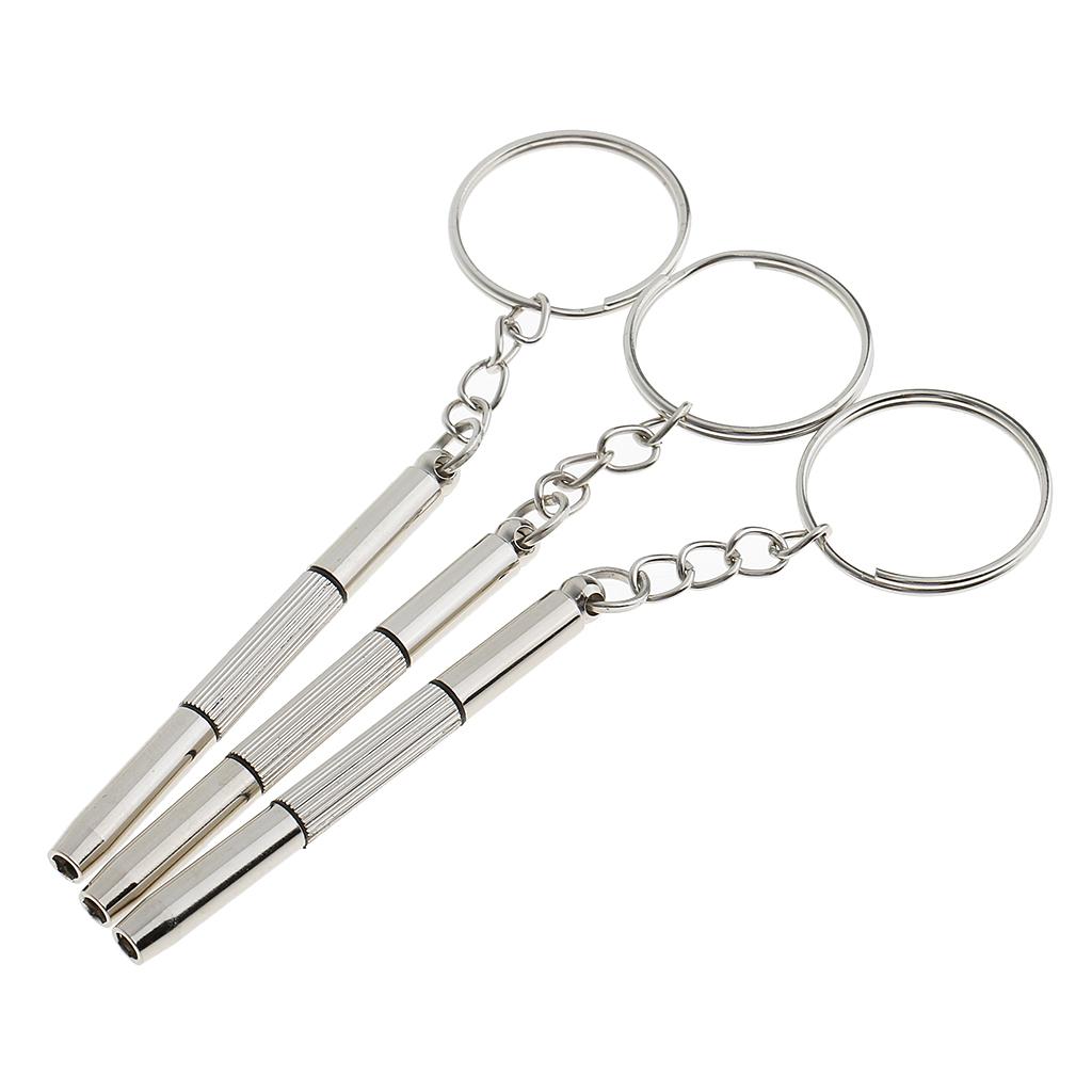 2x100 Pieces 3 in 1 Eyeglass Sunglasses Cellphone Watch Screwdriver Repair Kit