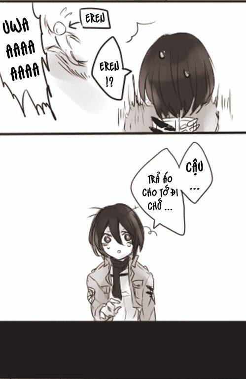 đại chiến titan - doujinshi về eremika chapter 6 10