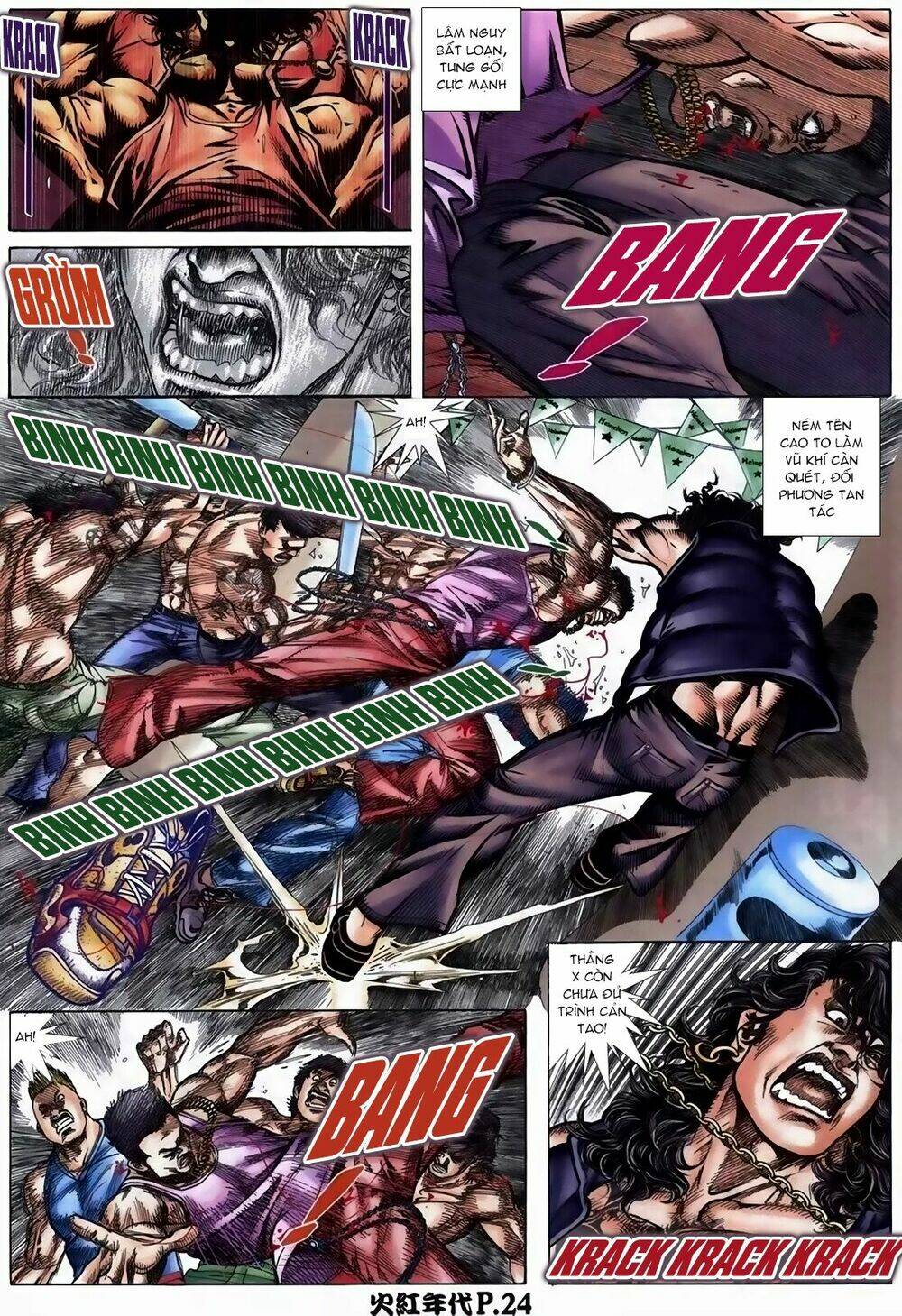 hỏa hồng niên đại hắc cốt đường chapter 113 20