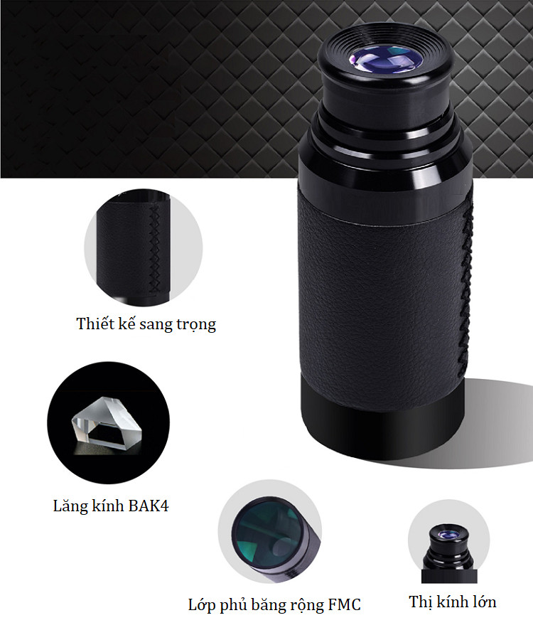 Ống nhòm đơn USCAMEL 7x50 UW075 - HÀNG NHẬP KHẨU