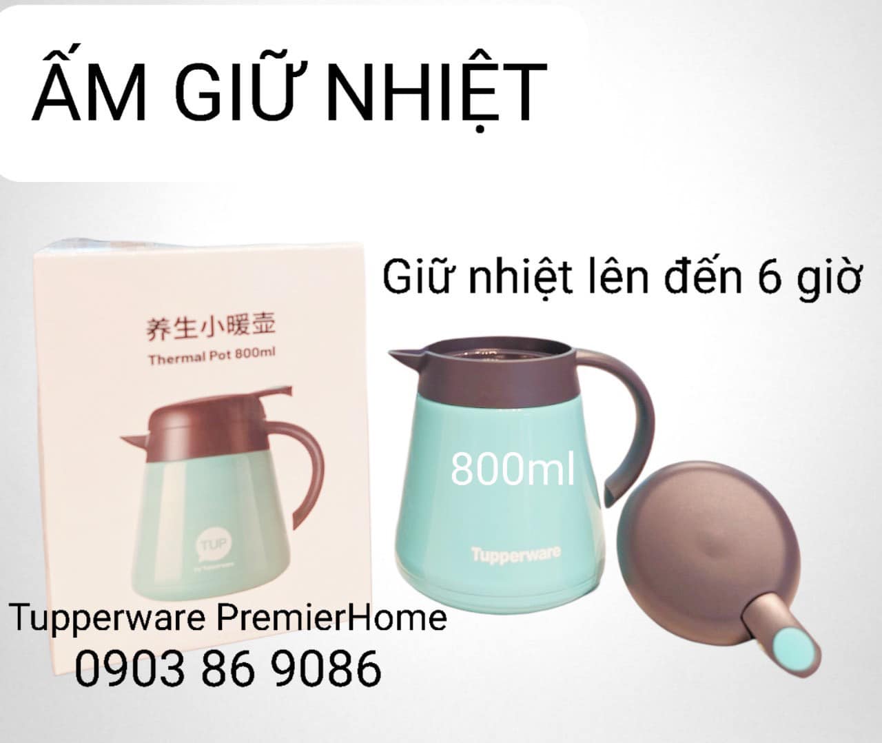 Ấm giữ nhiệt Thermal Pot 800ml