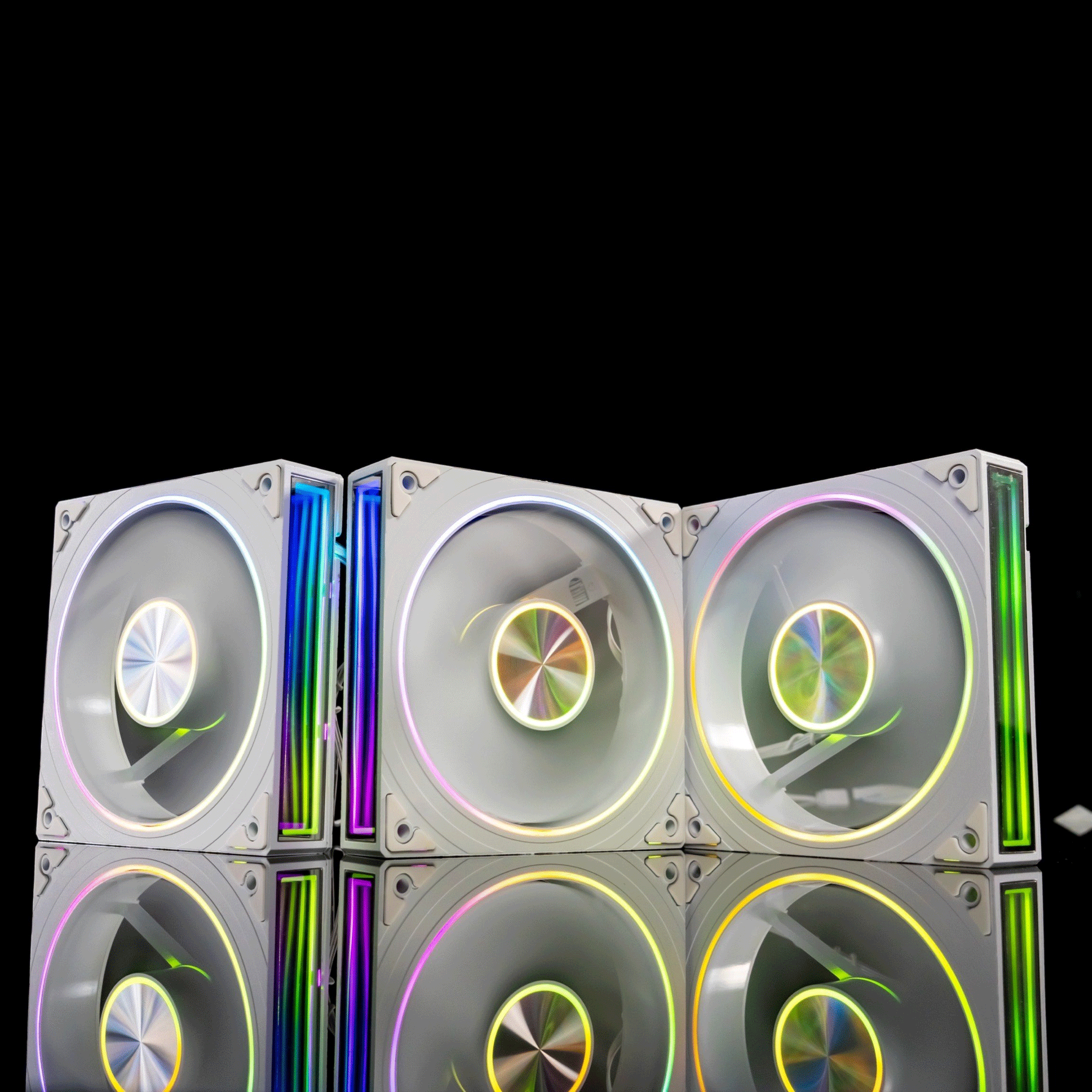 Quạt Tản Nhiệt Fan Case Leopard Trans Warp ARGB Sync Main Trắng – Hàng Chính Hãng