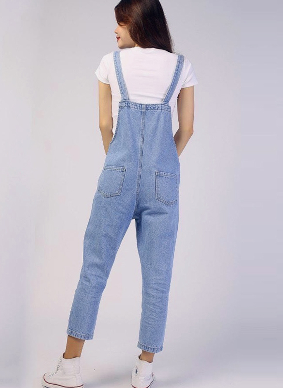 Quần yếm jeans lửng YL01 C128