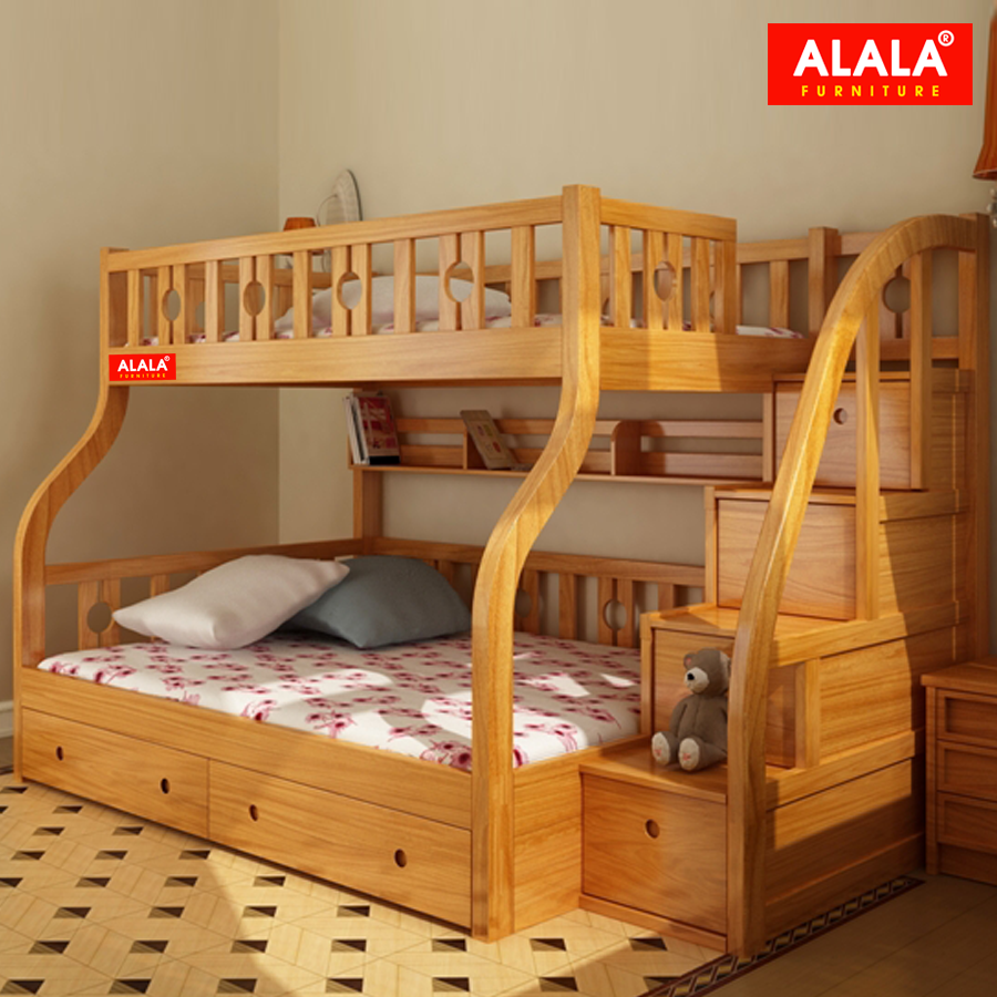 Giường tầng ALALA102  cao cấp - Thương hiệu ALALA - 0939.622220