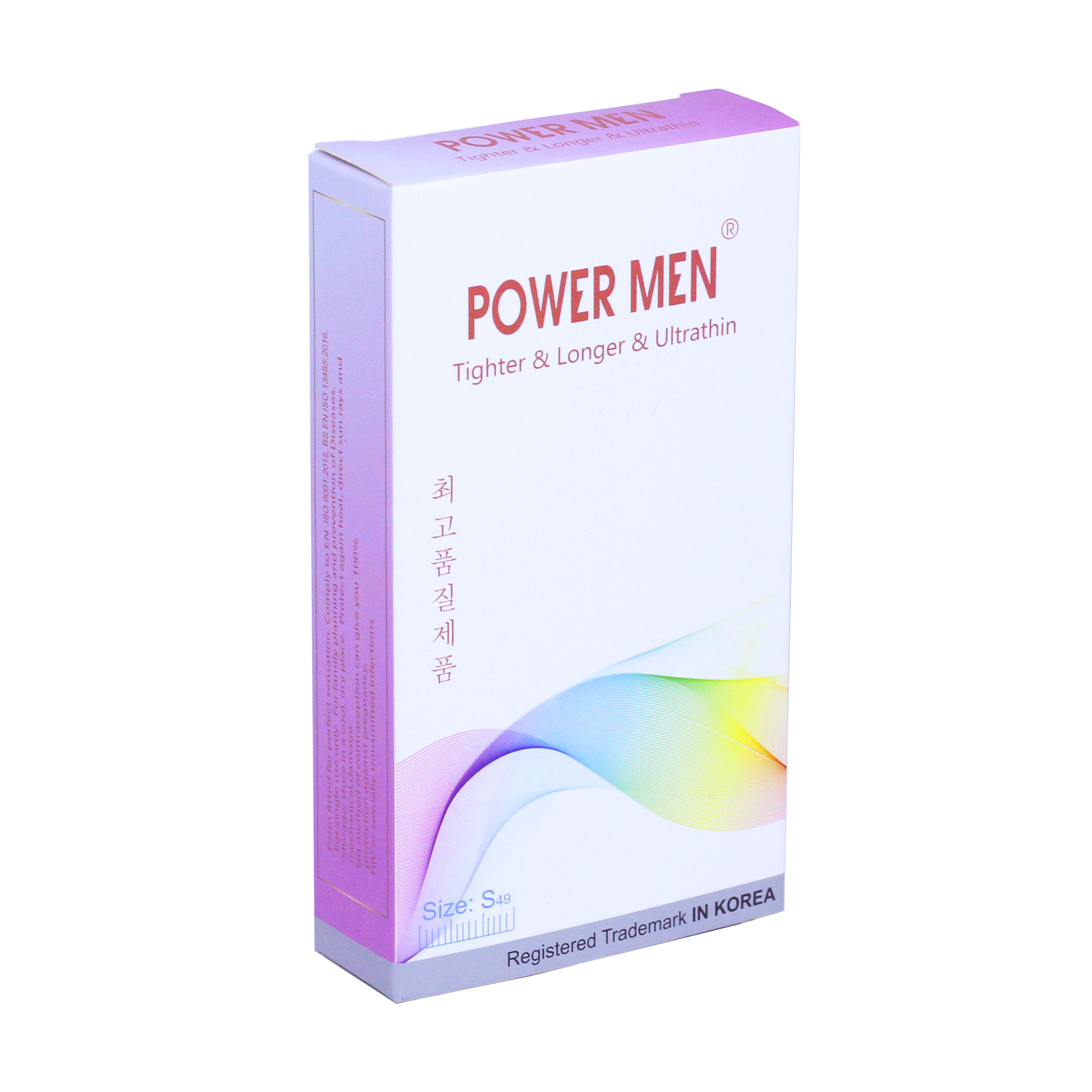 Bao cao su Ôm sát Siêu mỏng Powermen Kéo dài thời gian quan hệ cho Nam