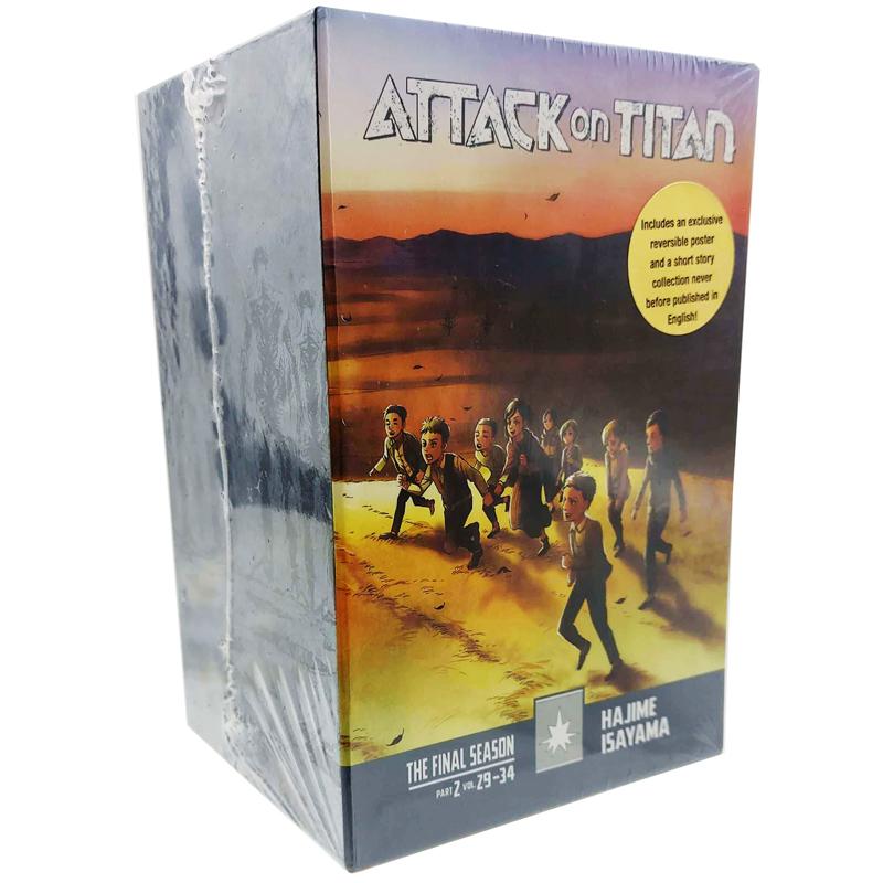 Sách ngoại văn: Attack On Titan The Final Season Part 2 Manga Box Set