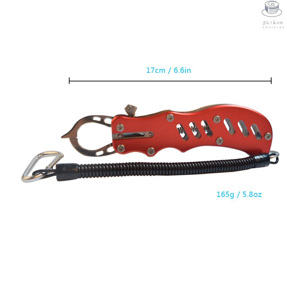 Fish Control Stainless Steel Control Fish Device Aluminum Fishing Lip Grips Fish Gripper Tool