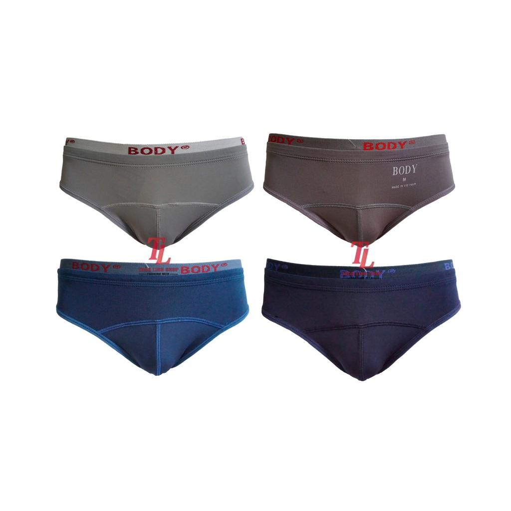 COMBO 4 QUẦN LÓT NAM COTTON MỊN BODY