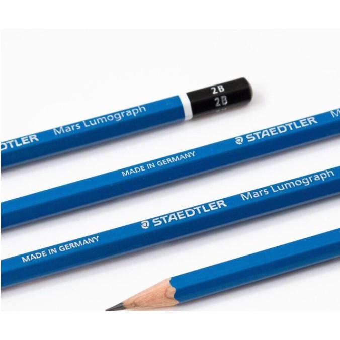 Bút chì STAEDTLER 100 -Đức xịn 2B, HB có 12 bút chì chất lượng cực tốt