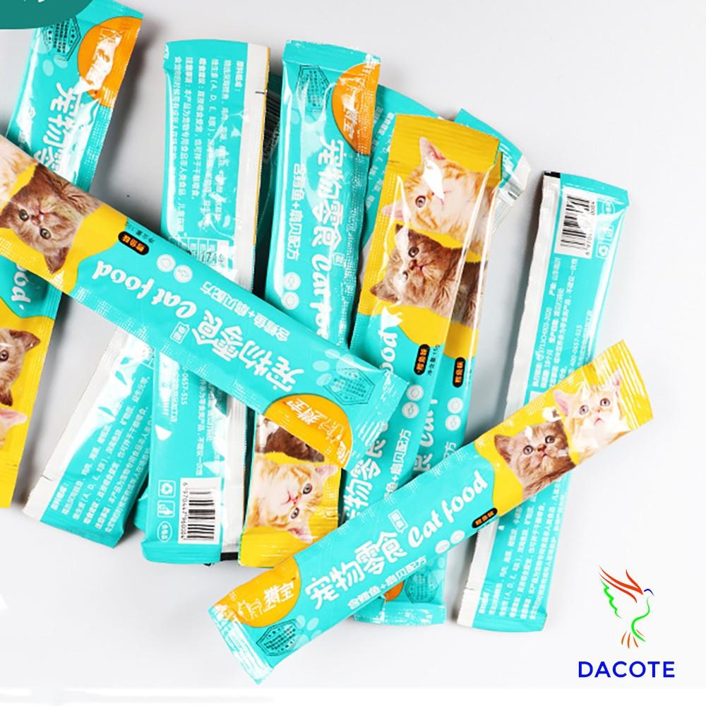 Súp thưởng cho mèo Shizuka, cat food đầy đủ dinh dưỡng thanh 15g