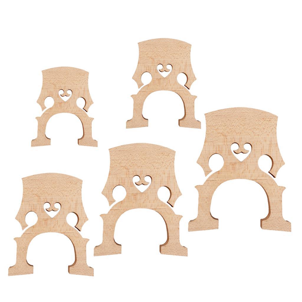 Maple Cello Bridge for Violin Cello Parts Accessories