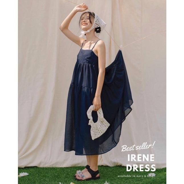 Đầm suông hai dây babydoll