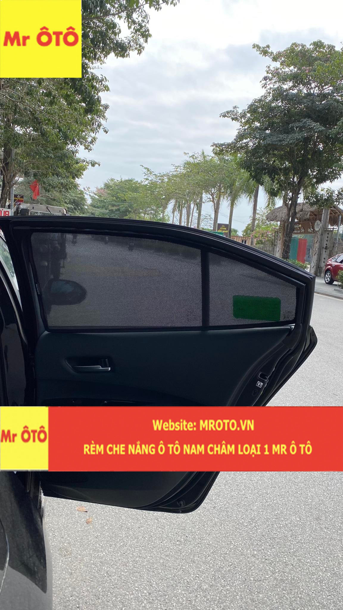 Rèm Che Nắng Xe Toyota Altis 2022-2023 Hàng Loại 1 MR Ô TÔ
