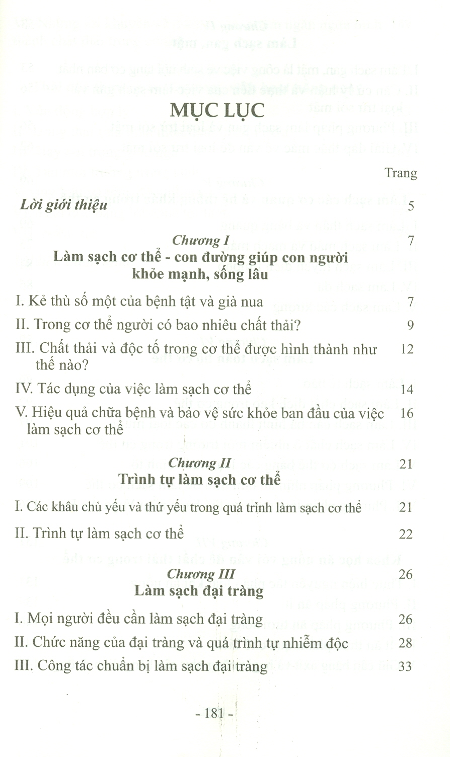 Thanh Lọc Chất Độc Hại Trong Cơ Thể Để Khỏe Mạnh