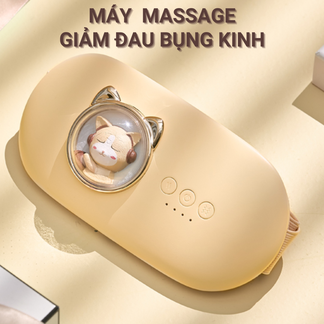 Đai Chườm Nóng Bụng Kinh FanHome, Máy Massage Làm Ấm Giảm Đau Bụng Kinh, Túi Chườm Bụng Kinh Giảm Đau Cho Phụ Nữ Đến Kì