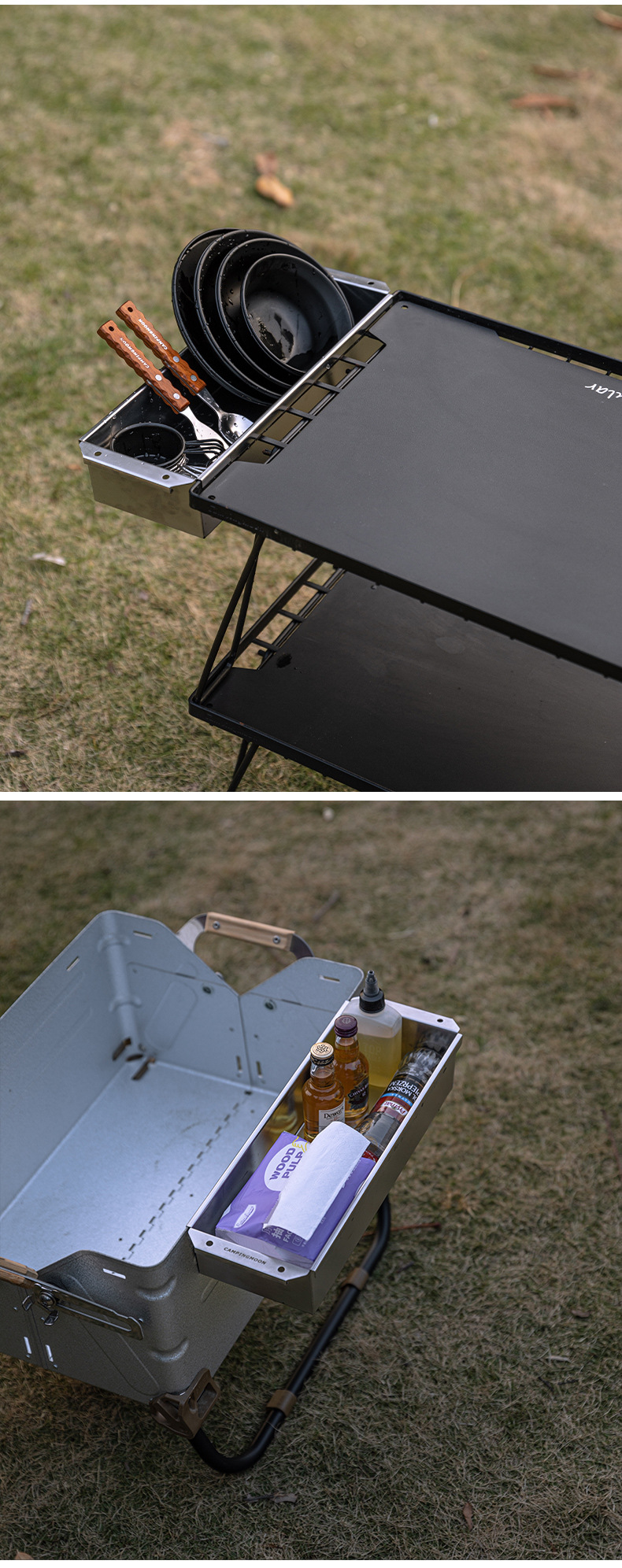 Phụ kiện hộp đựng đồ bàn ăn dùng cho bàn IGT Campingmoon BKCK-11