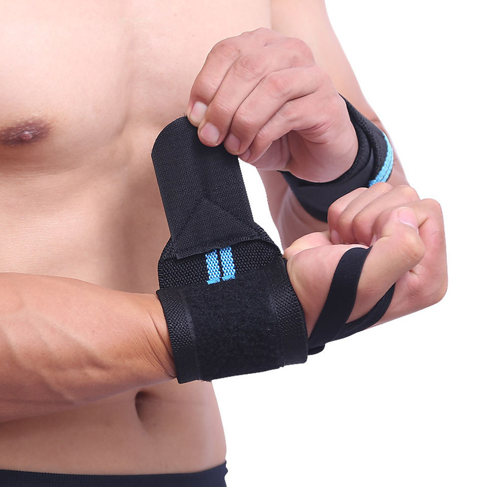 Quấn bảo vệ cổ tay tập gym AOLIKES A-1538 đàn hồi cao cấp Sport wrist protector