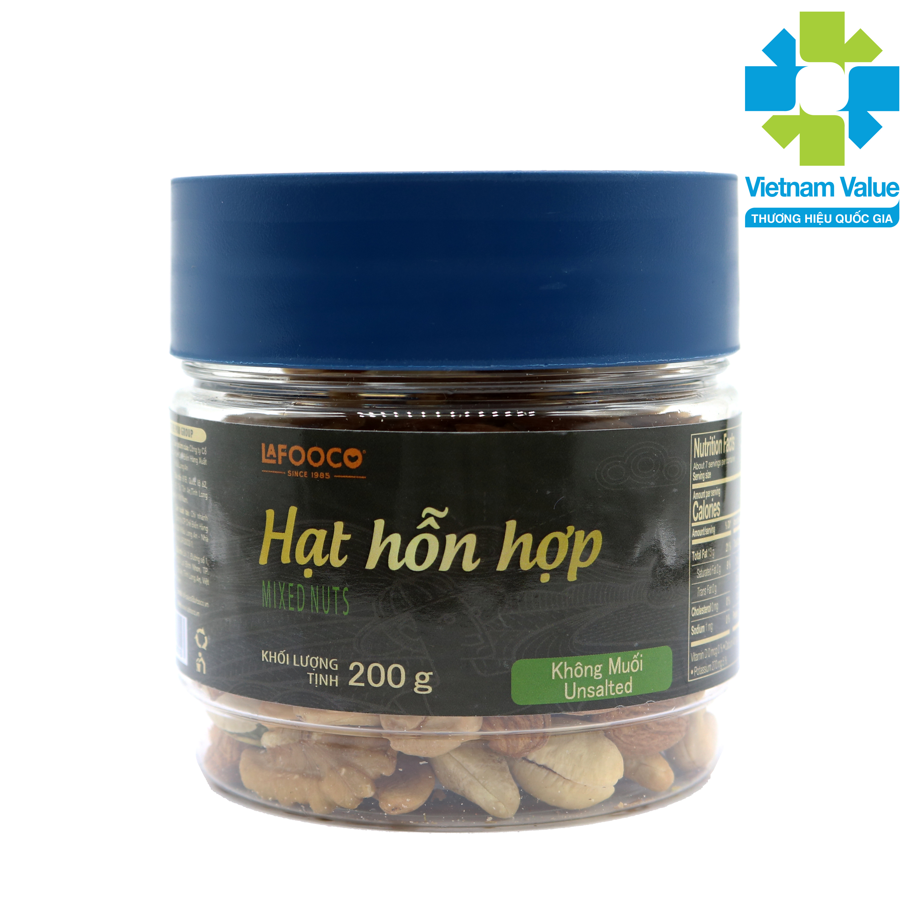 Hạt hỗn hợp sấy không muối hủ 200g