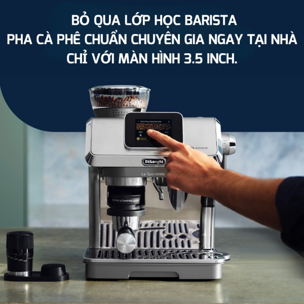 Máy Pha Cà Phê Espresso De’Longhi La Specialista EC9455.M - Hàng Chính Hãng