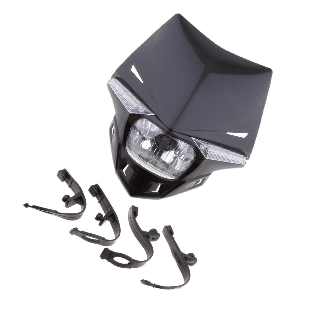 Motorcycle Headlight Head Lamp for Black