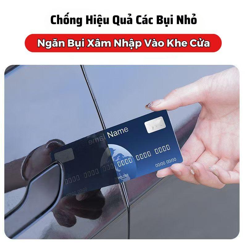 Bộ 2 Gioăng Cột B Ô Tô – Nẹp Mép Cửa Chống Ồn, Giảm Rung Hiệu Quả