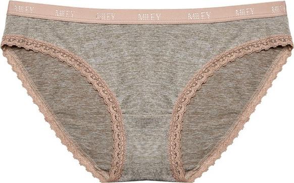 Bộ 2 Quần Lót Thun lạnh Sớ Lụa Miley Lingerie FWS_00 Nâu + Đen
