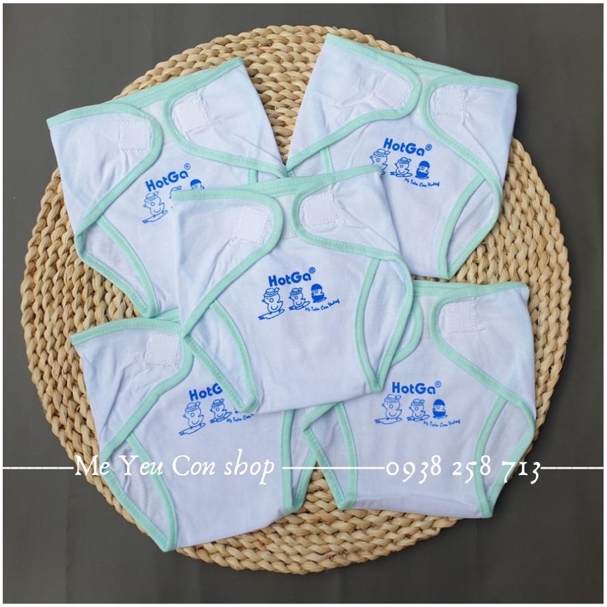 (3-9kg) SET 5 TẢ DÁN TRẮNG VIỀN HOTGA