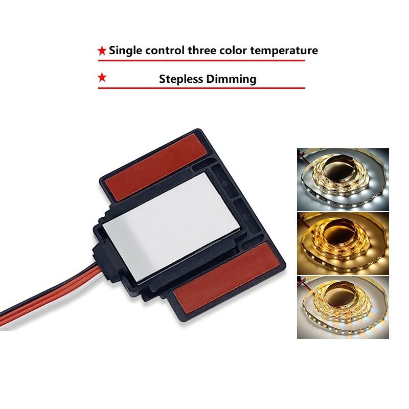 Công tắc cảm ứng Dimmer 1 nút có thể tuỳ chỉnh độ sáng đèn