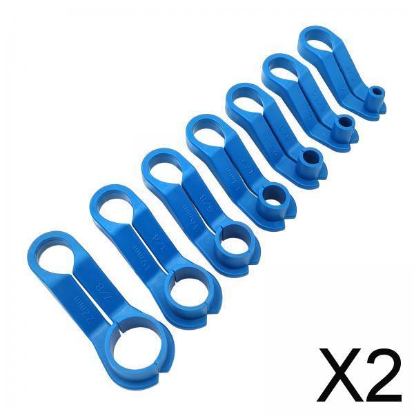 2x7 Packs Auto Auto Fuel Line Disconnect Tool Kit Accessory Parts Replace