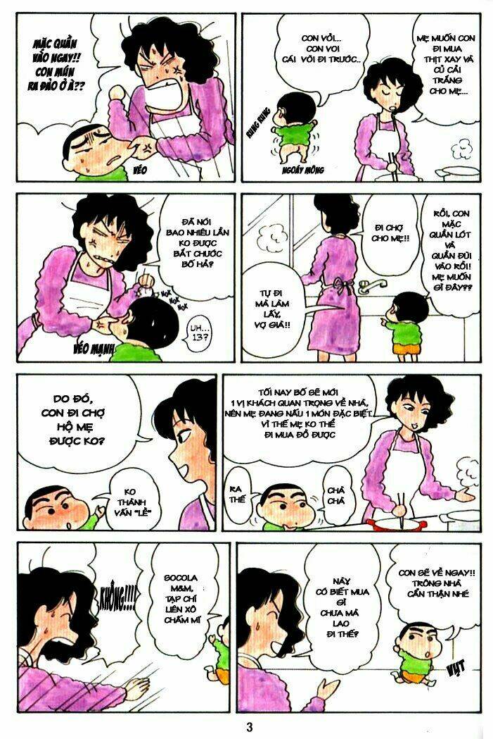 crayon shin-chan cậu bé bút chì chapter 1 2