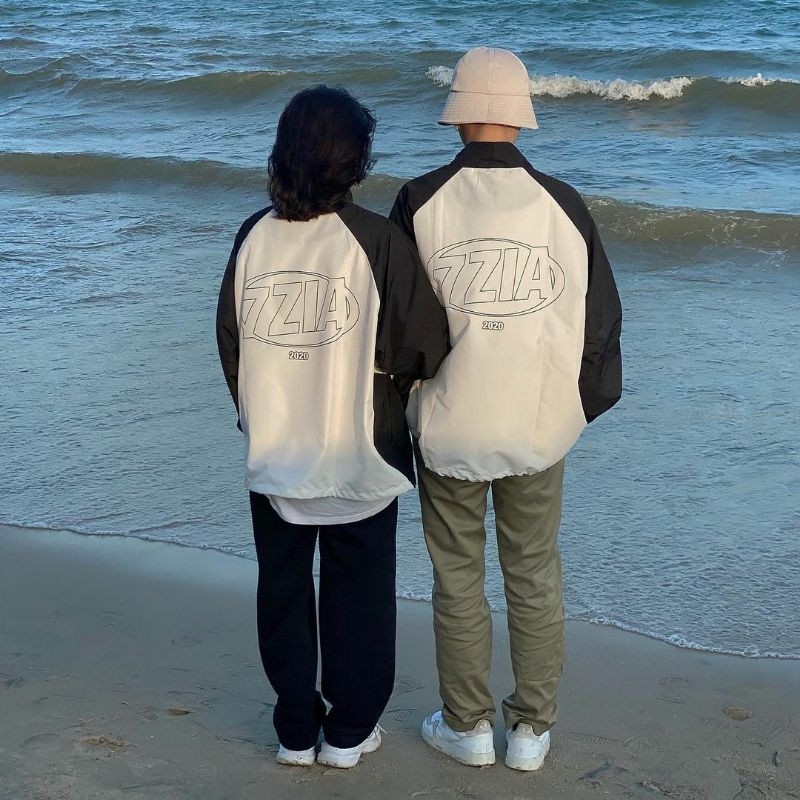 ÁO Khoác Dù Bomber Nam Nữ ZZA Unisex 2 lớp đủ Size