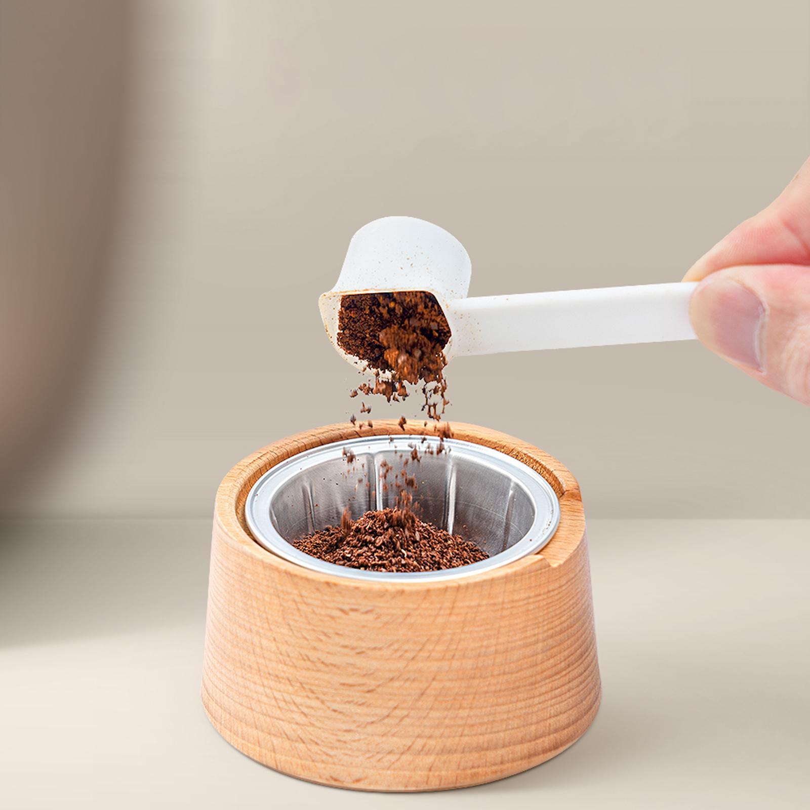 Reusable Coffee Capsule Refill Kit, Aluminum Foil Seals Kit Capsule Holder for Home