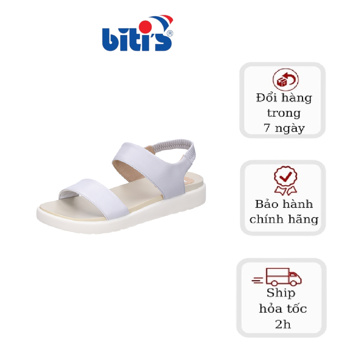 Sandal Nữ Biti's Êmbrace DPW070500 Siêu Êm