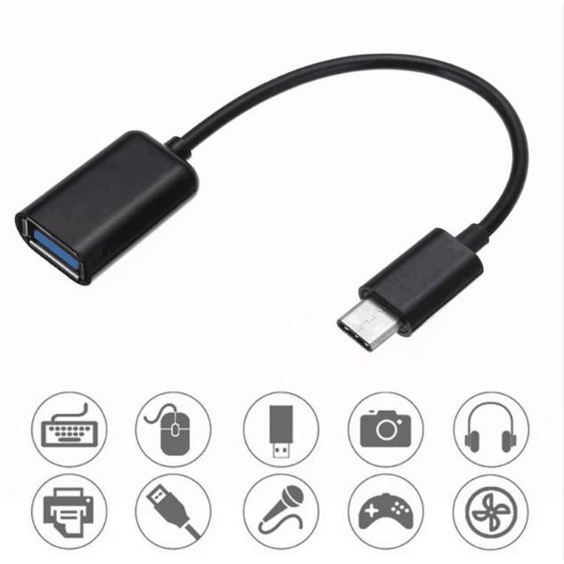 Dây Cáp Dữ Liệu Loại c otg otg usb2.0 Dành Cho Điện Thoại android