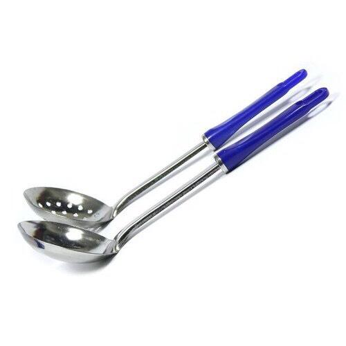 MUÔI MUỖNG TO INOX CÁN NHỰA, MUÔI THỦNG MÚC CANH NHÚNG LẨU GIA ĐÌNH